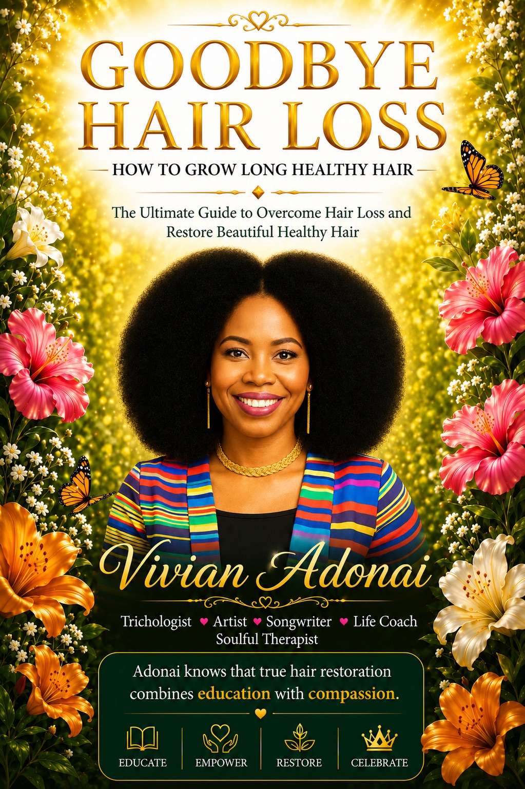 Goodbye Hair Loss by Vivian Adonai